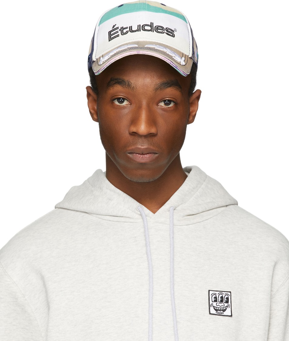 Etudes Multicolor Bleached Logo Cap