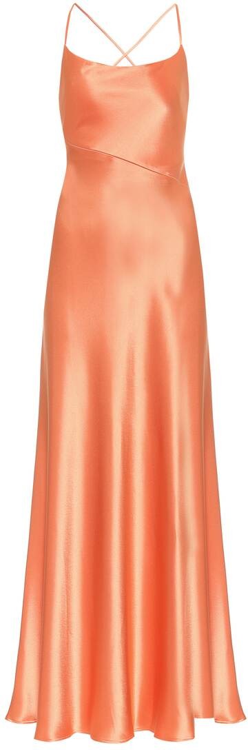 Galvan Serena satin maxi dress