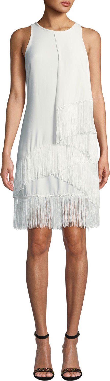 Joie Amiyah Fringe Sheath Dress