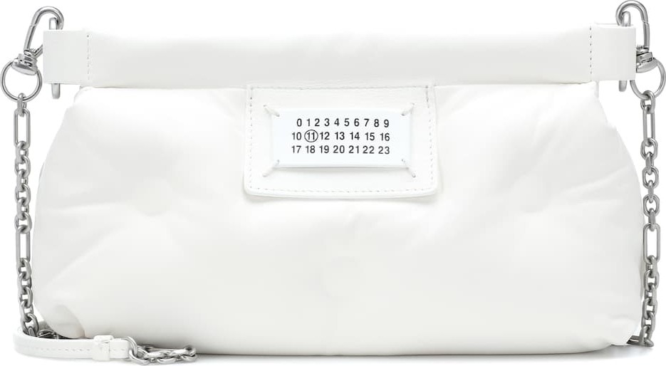 Maison Margiela Red Carpet Glam Slam leather clutch