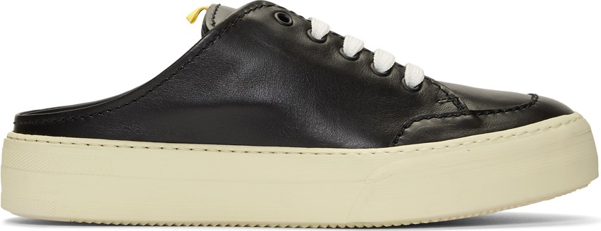 Sunnei Black Sabot Sneakers