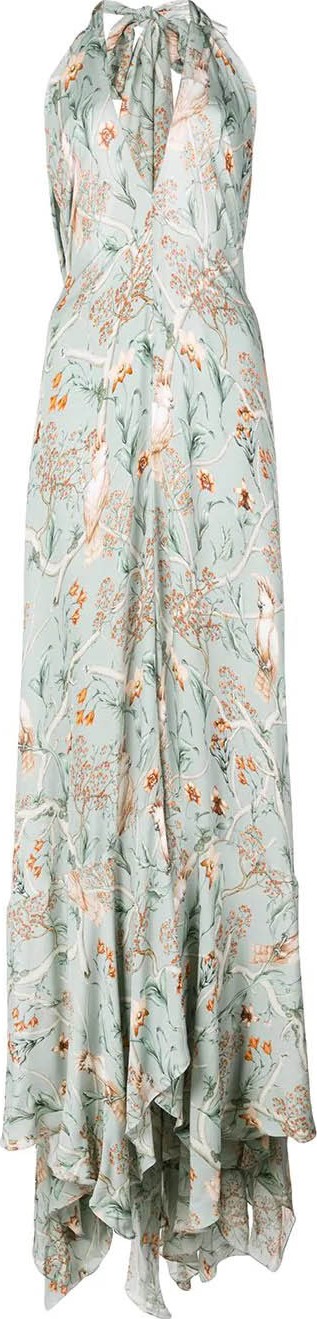 Johanna Ortiz long floral dress