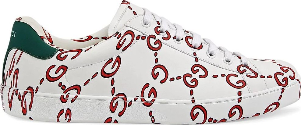 Gucci GG Print ace sneakers
