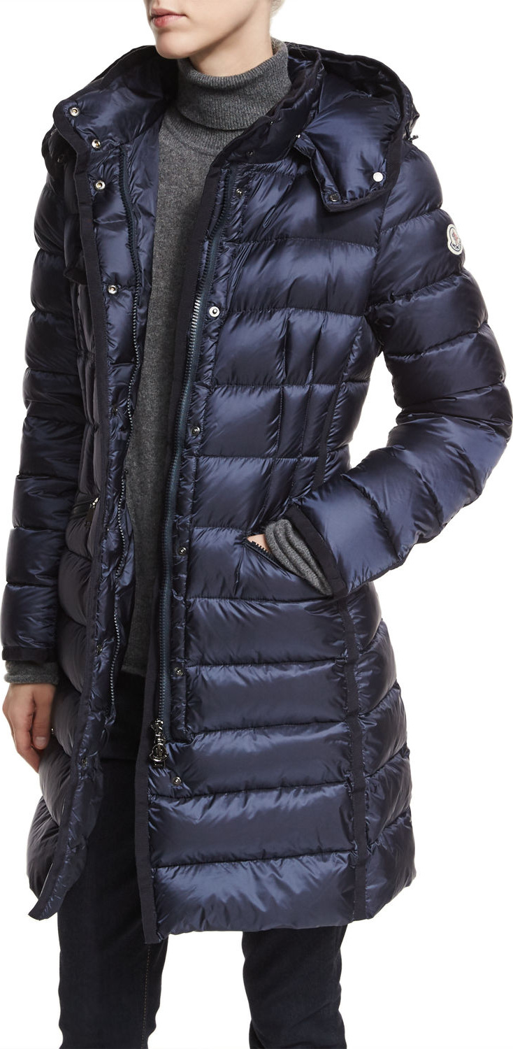 Moncler Hermine Hooded Puffer Jacket