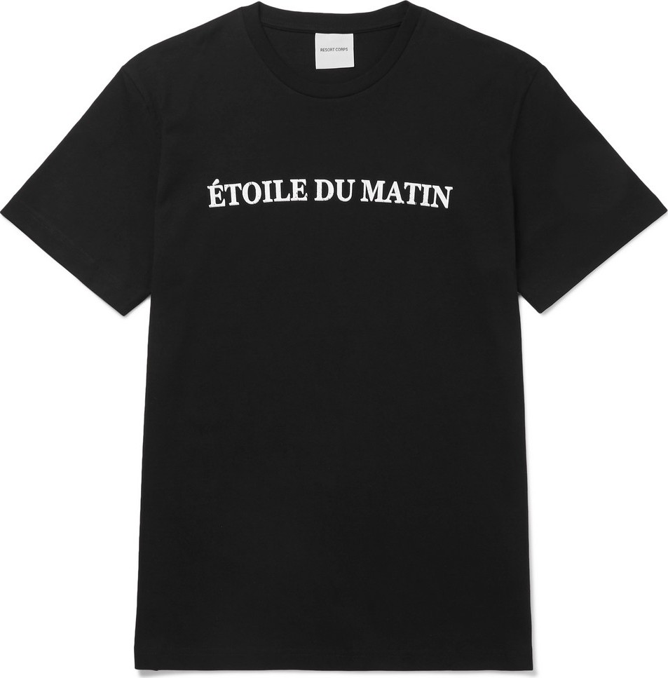 Resort Corps Printed Cotton-Jersey T-Shirt