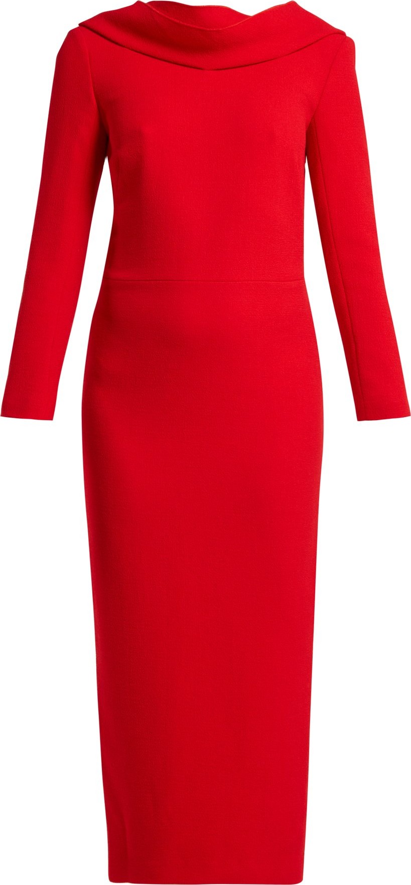 Carl Kapp Noah cowl-neck wool dress