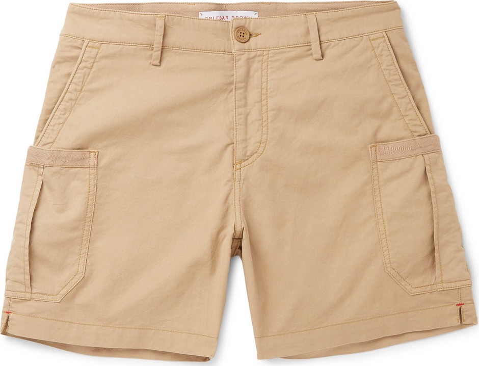 Orlebar Brown Bulldog Slim-Fit Linen-Blend Cargo Shorts