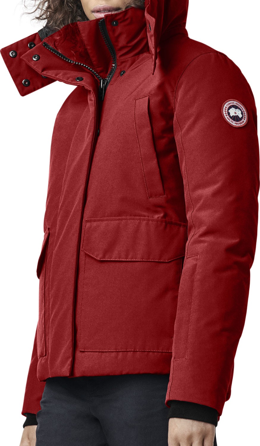 Canada Goose Blakely Hip-Length Park w/ Detachable Hood