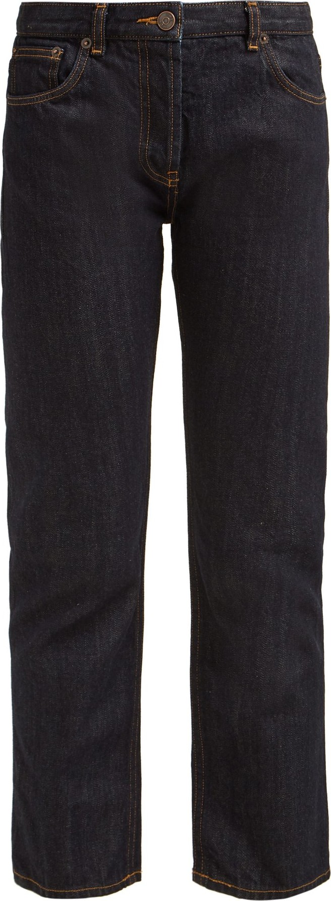 THE ROW Ashland selvedge denim straight-leg jeans