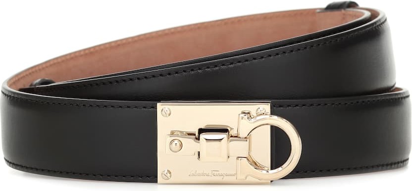 Salvatore Ferragamo Studio leather belt