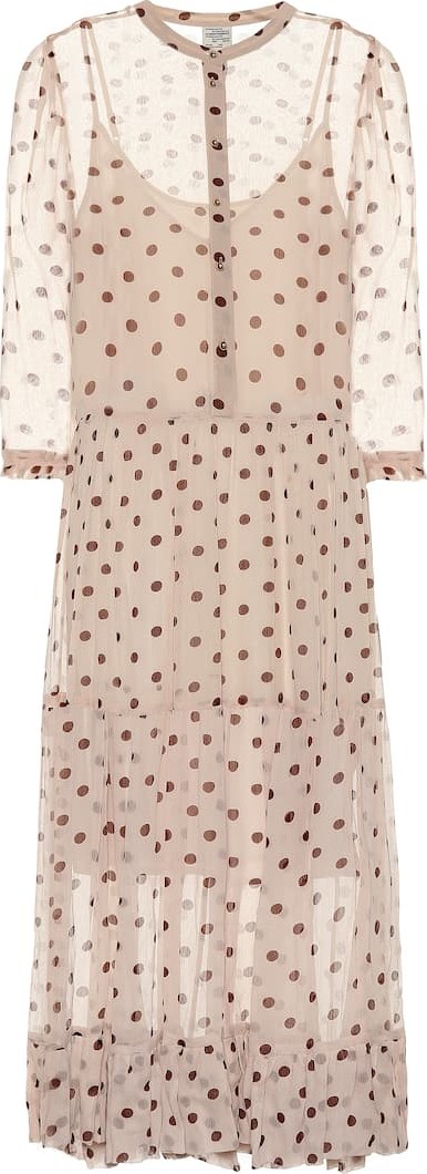Baum und Pferdgarten Alexondra polka-dot midi dress