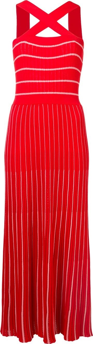 Sonia Rykiel ribbed knit maxi dress