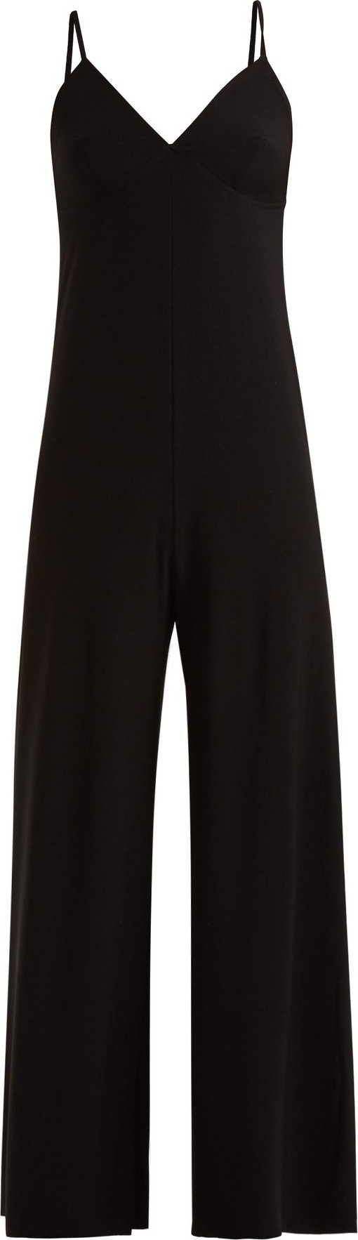 Norma Kamali Core wide-leg jumpsuit