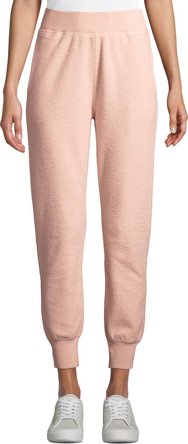 Rag & Bone Brushed Terry Pull-On Jogger Sweatpants