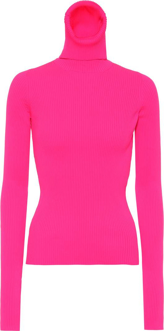 Balenciaga Neon turtleneck sweater