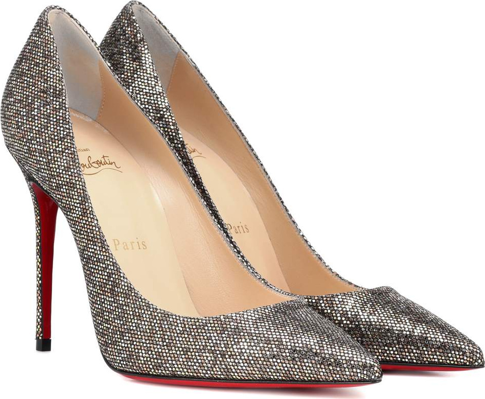 Christian Louboutin Décolleté 554 100 glitter pumps