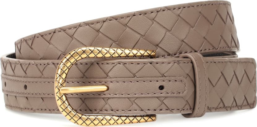 Bottega Veneta Intrecciato leather belt