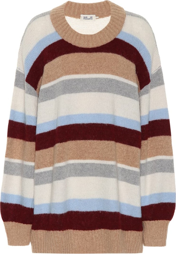 Baum und Pferdgarten Calinda striped wool-blend sweater