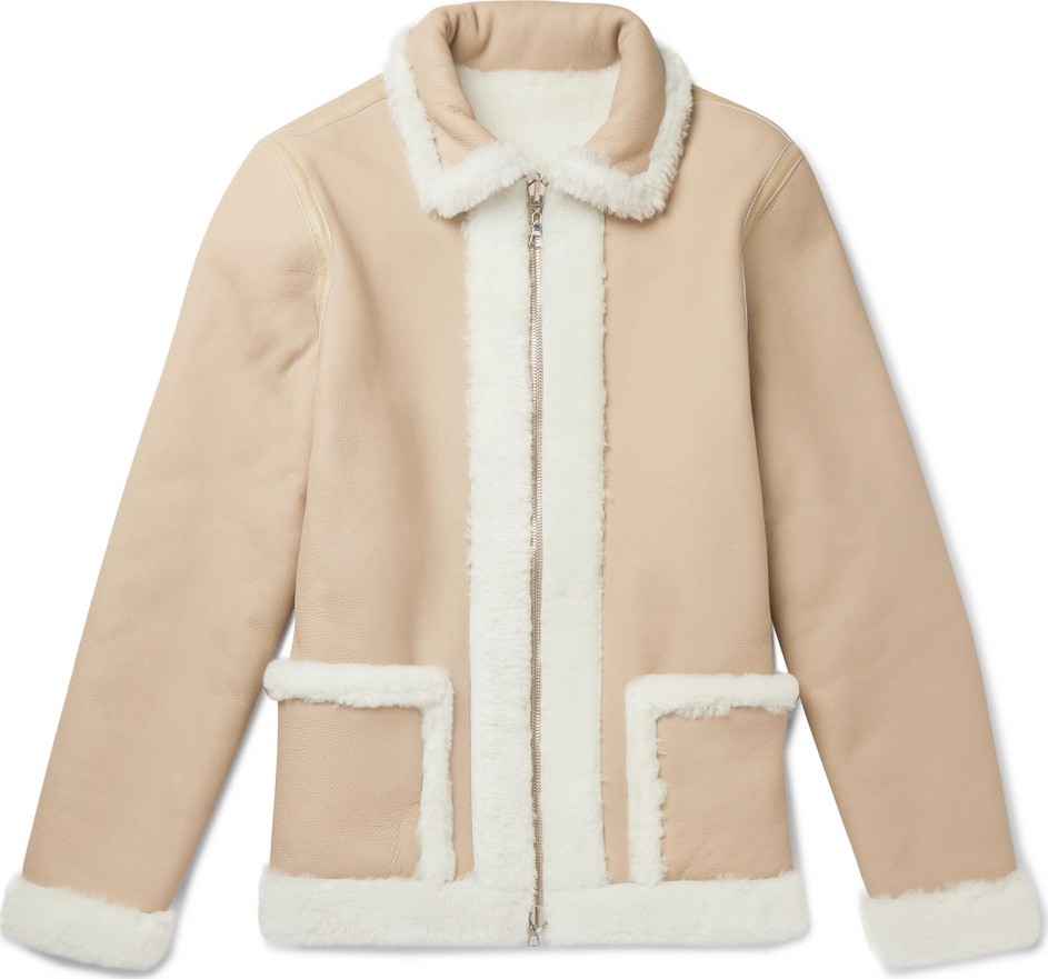 Officine Générale Reversible Shearling Jacket