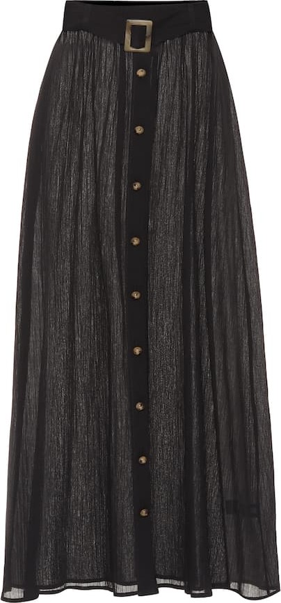 Lisa Marie Fernandez Cotton maxi skirt