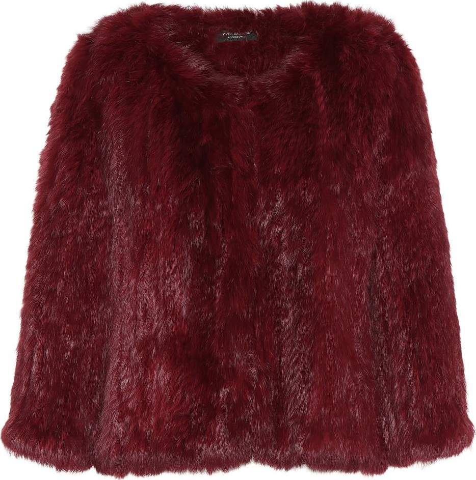 Meteo By Yves Salomon Cropped fur jacket