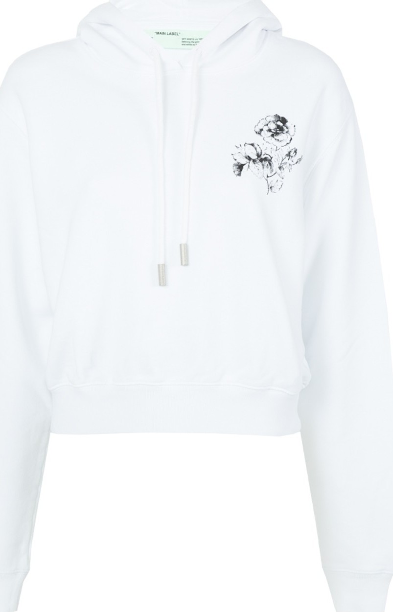 Off White Off-White X The Webster Exclusive Cropped Hoodie