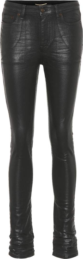 Saint Laurent Coated skinny jeans