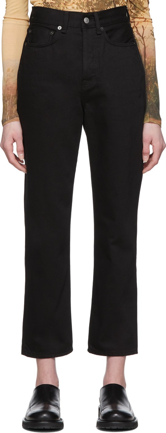 Acne Studios Black Blå Konst Mece Jeans
