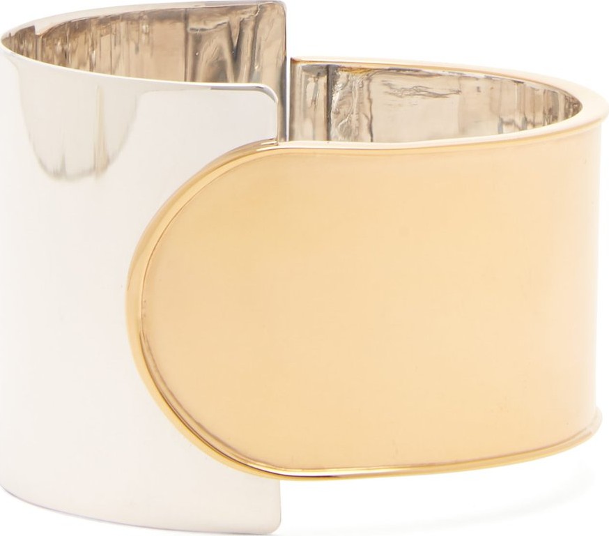 Bottega Veneta Gold-plated silver cuff