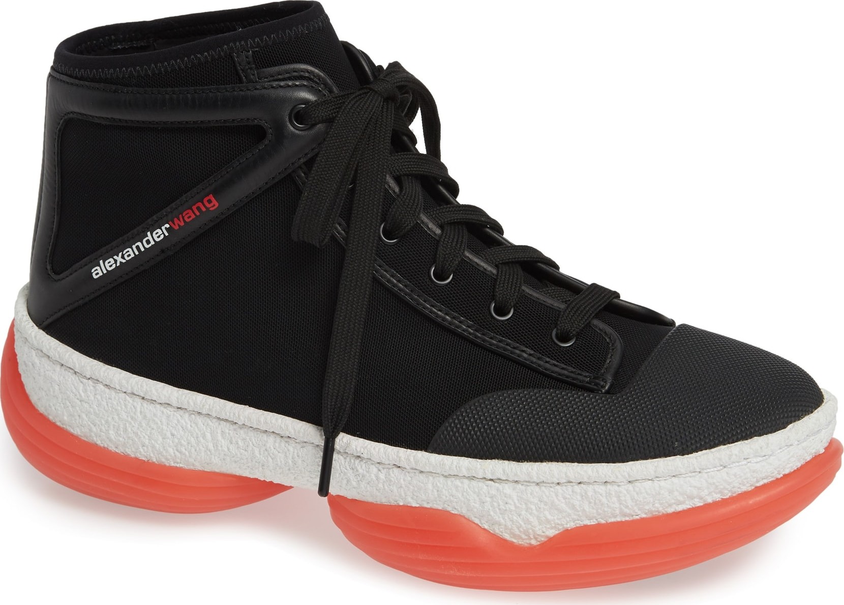 Alexander Wang Logo Platform Sneaker