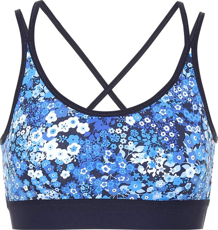 Tory Sport Floral printed sports bra