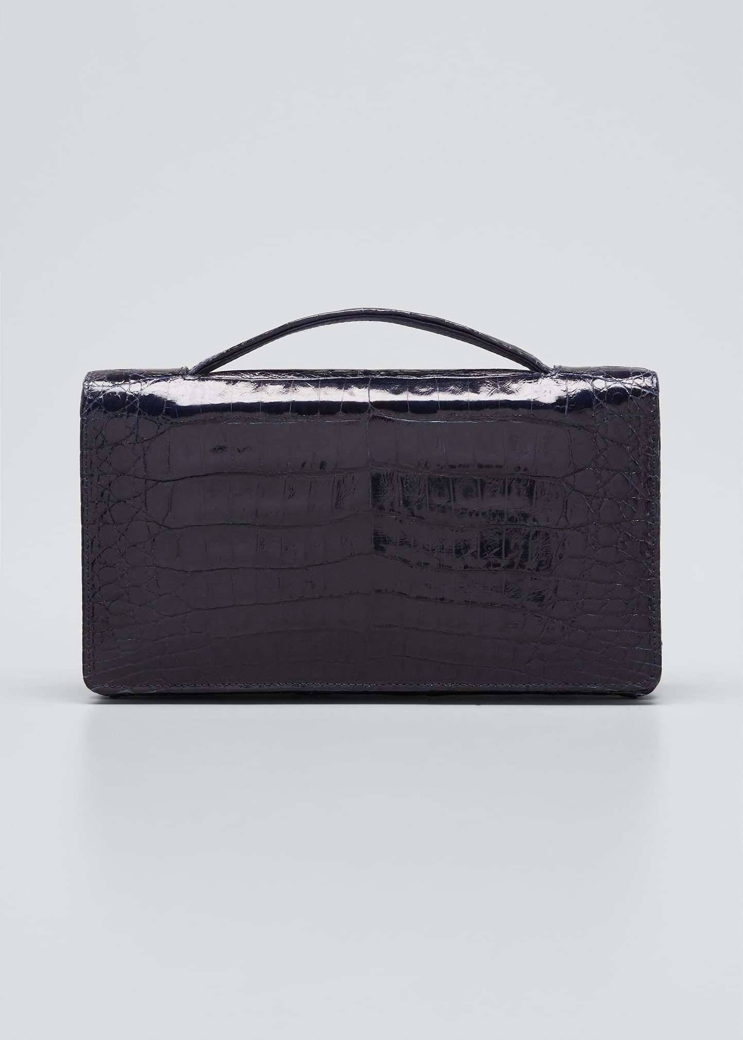 Nancy Gonzalez Linda Evening Crocodile Clutch Bag