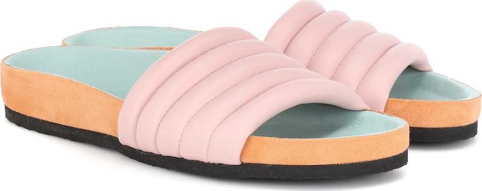 Isabel Marant Hellea leather slides