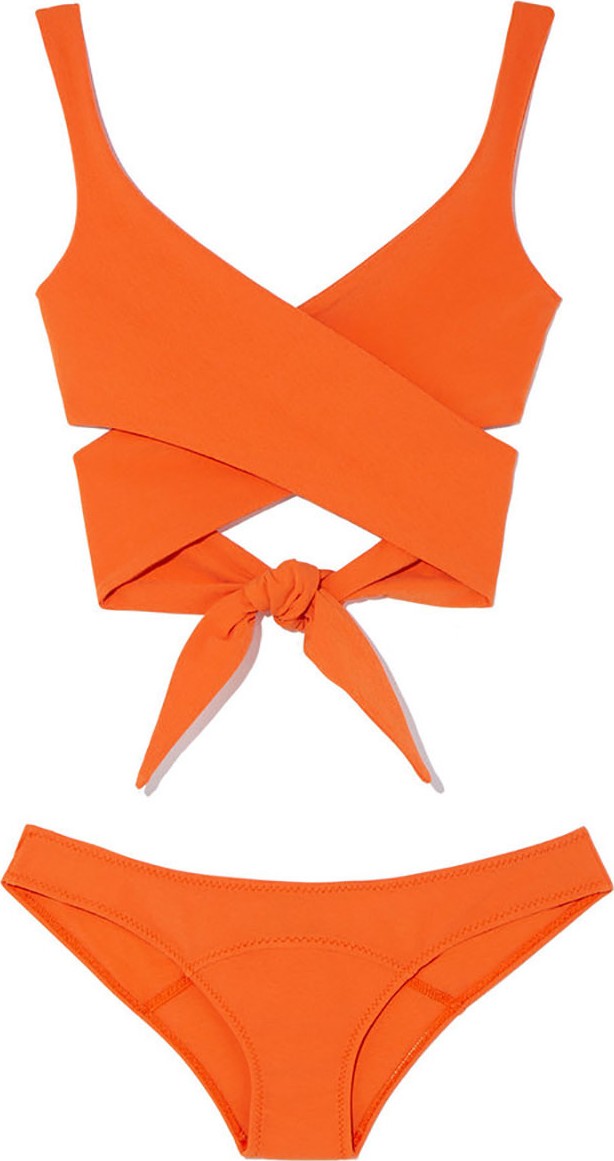 Lisa Marie Fernandez marie-louise crepe bikini