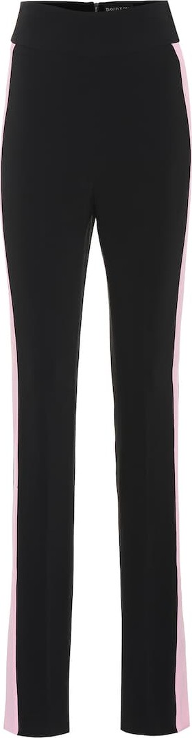 David Koma High-rise skinny cady pants