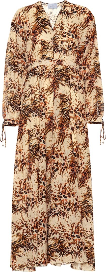 Nanushka Hazel printed cotton maxi dress