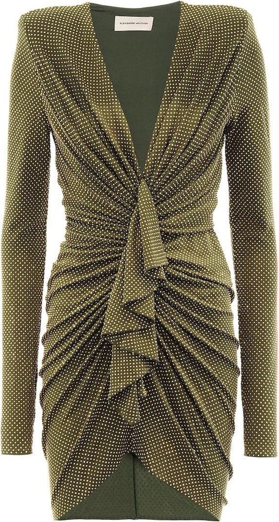 Alexandre Vauthier Embellished minidress