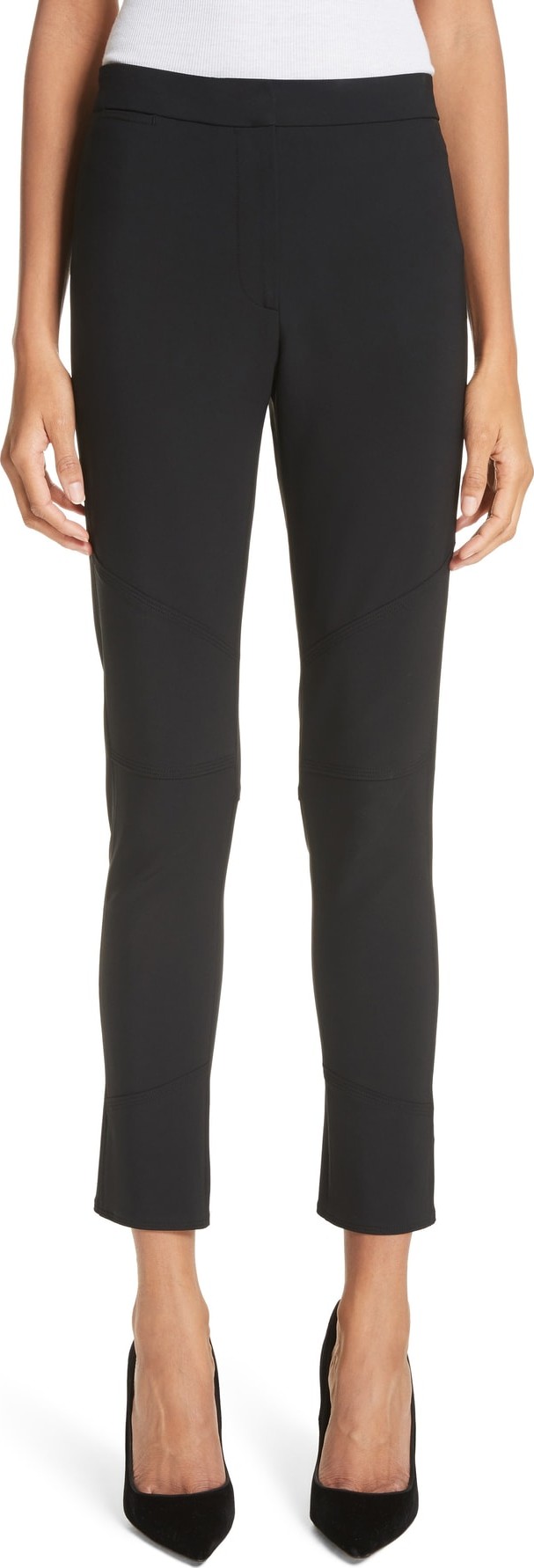 Proenza Schouler Proenza Schoulder Seamed Skinny Crop Pants
