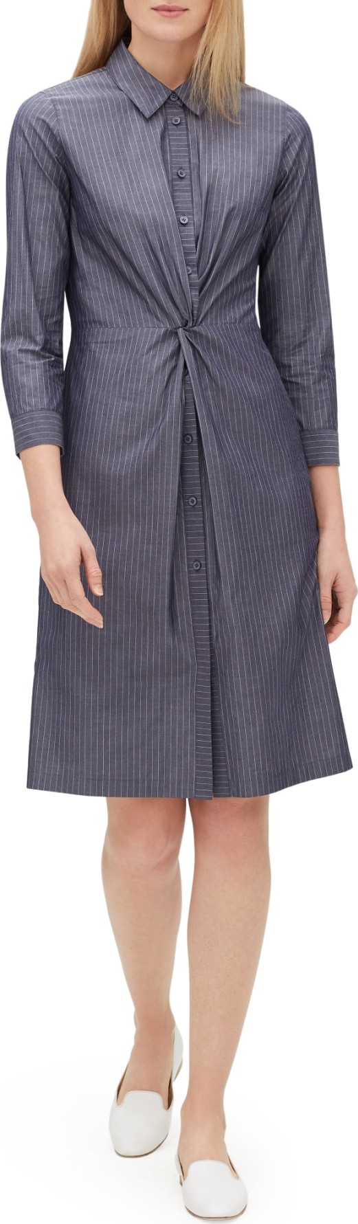 Lafayette 148 New York Federica Avalon Stripe Dress