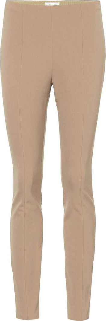 THE ROW Rosso stretch wool crêpe pants