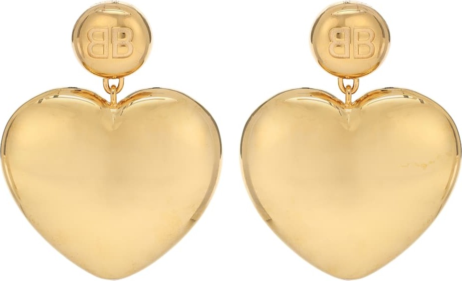 Balenciaga Heart earrings