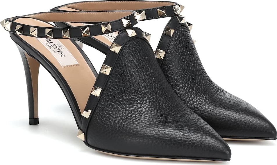 Valentino Valentino Garavani Rockstud leather mules