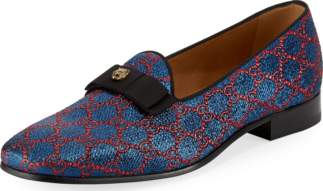 Gucci Lurex GG Loafer