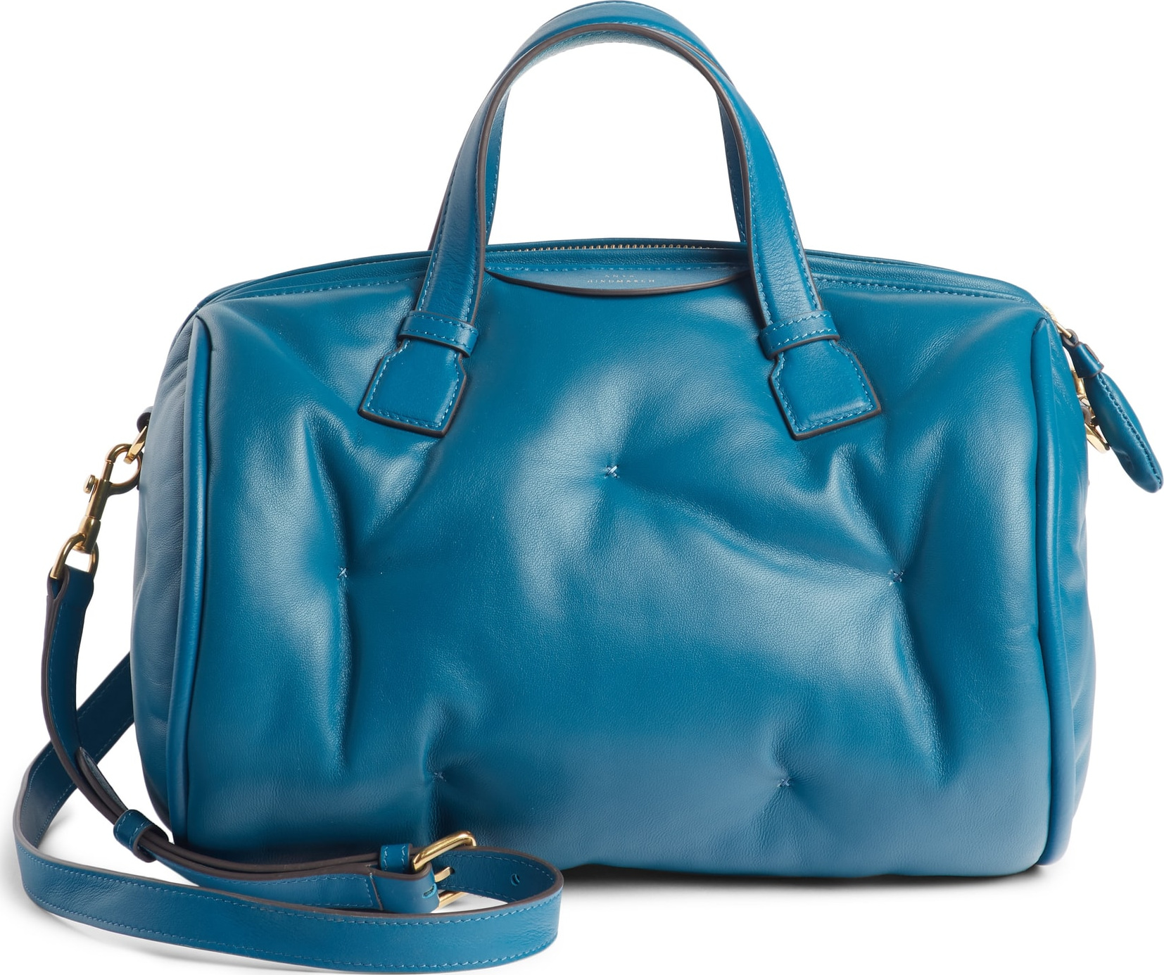 Anya Hindmarch Chubby Barrel Nappa Leather Satchel