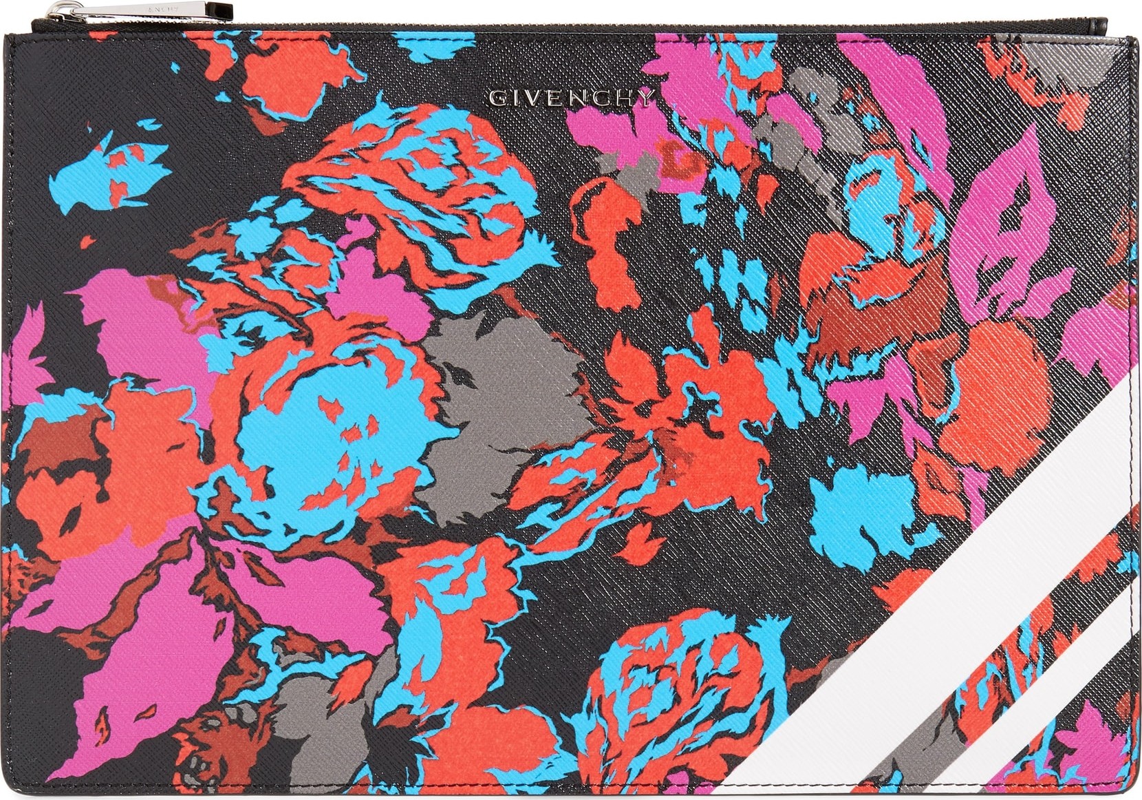 Givenchy Medium Iconic Flower Print Pouch