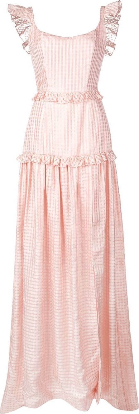 Markarian Silk empire dress