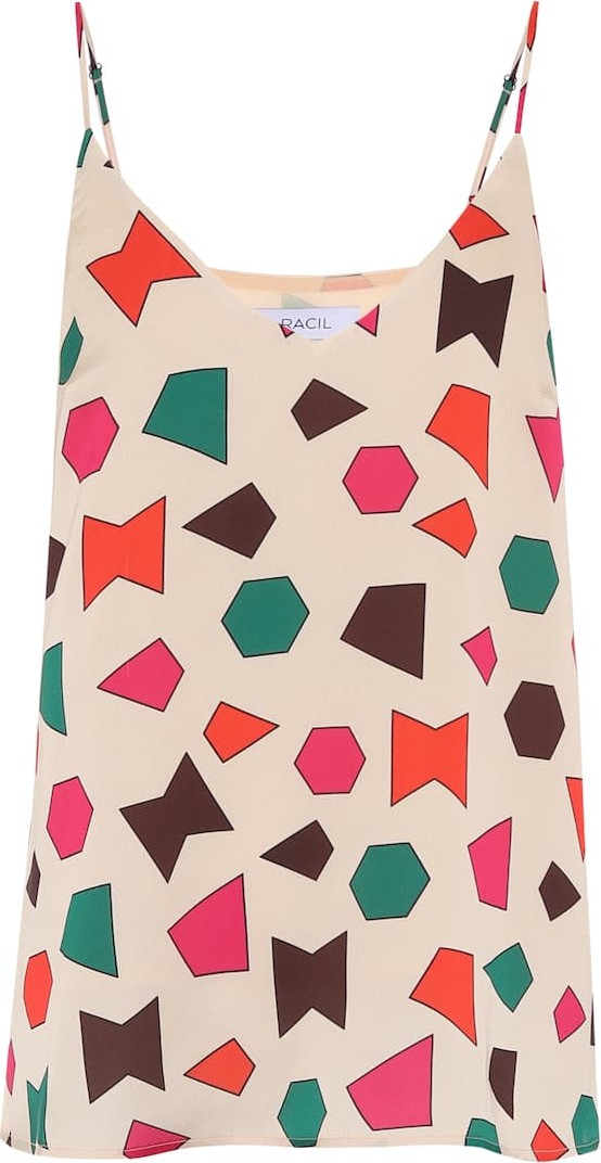 Racil Printed crêpe de chine blouse