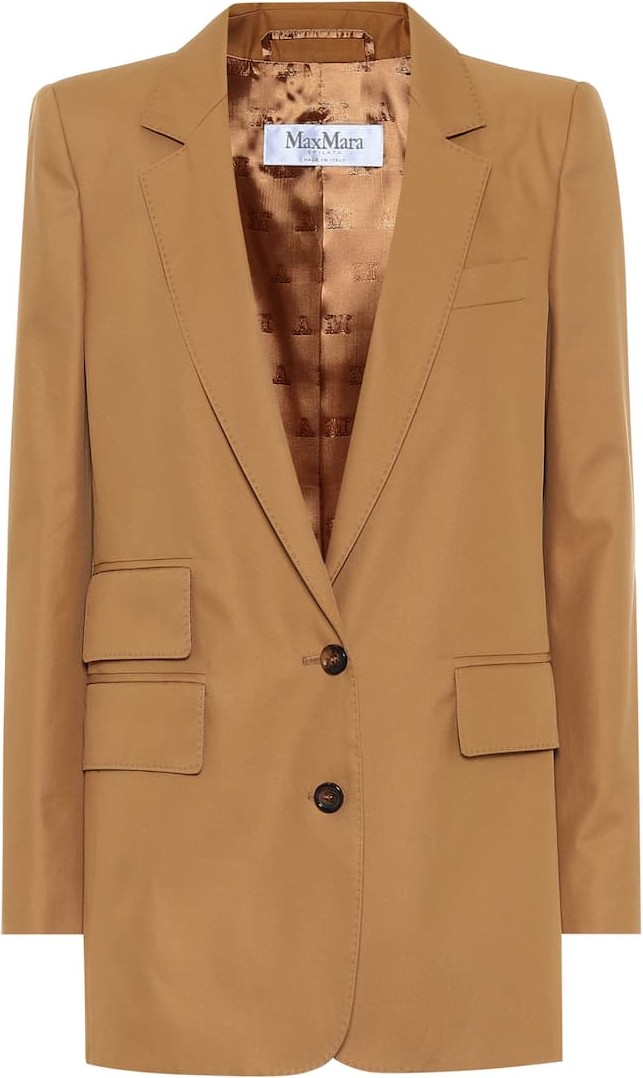Max Mara Ronchi cotton blazer