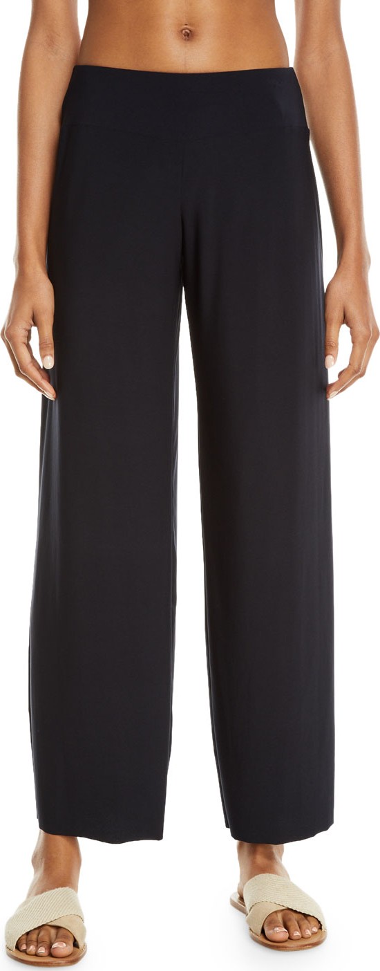 Magicsuit Cabana Jersey Straight-Leg Coverup Pants