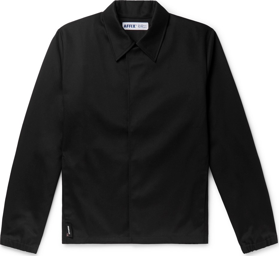 Affix Logo-Print Cotton-Blend Twill Jacket